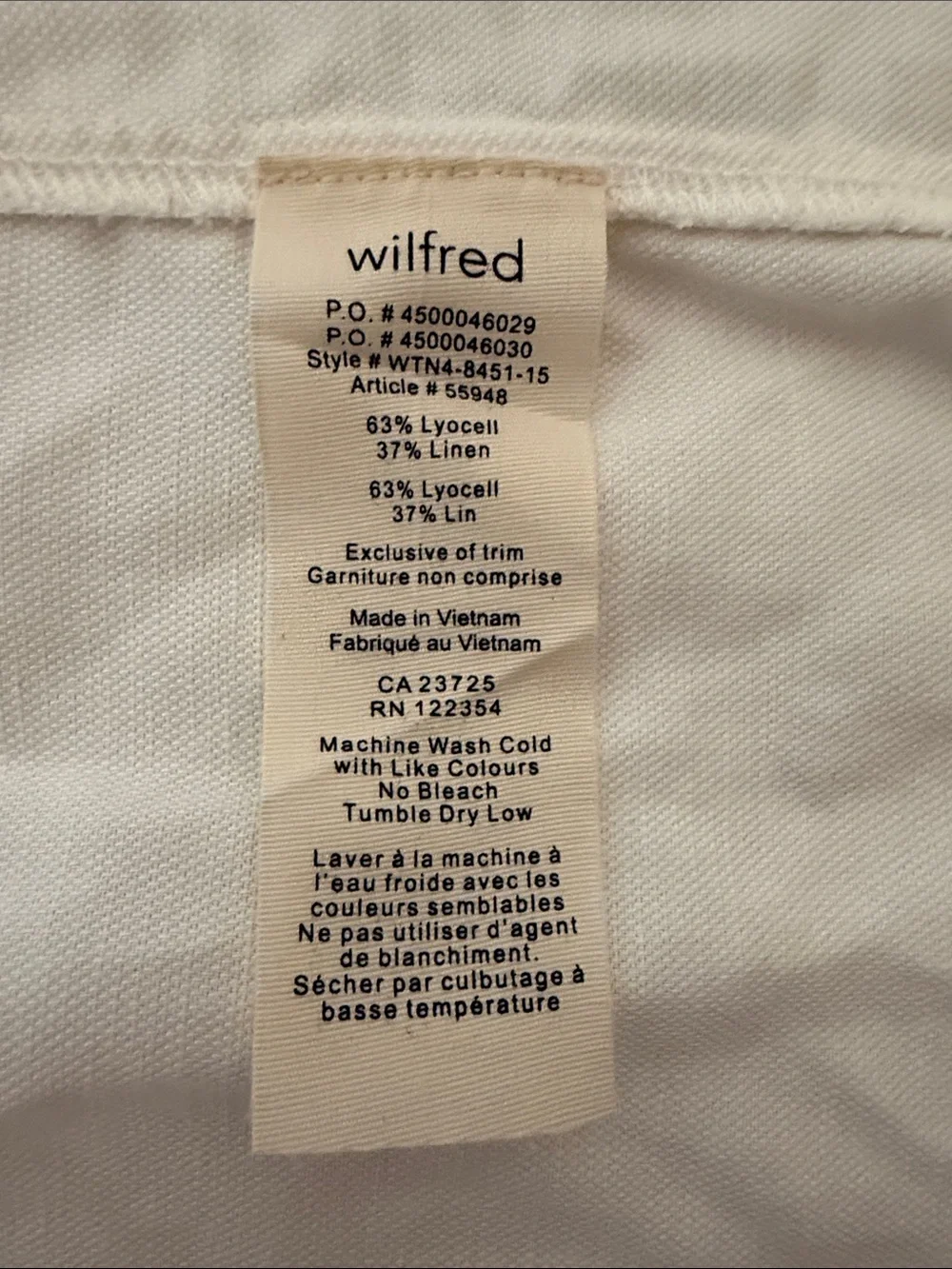 Le Fou Wilfred Hymne Frayed Linen Dress - Picture 5 of 5